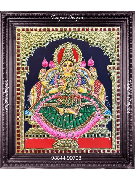 Mahalakshmi Tanjore Painting